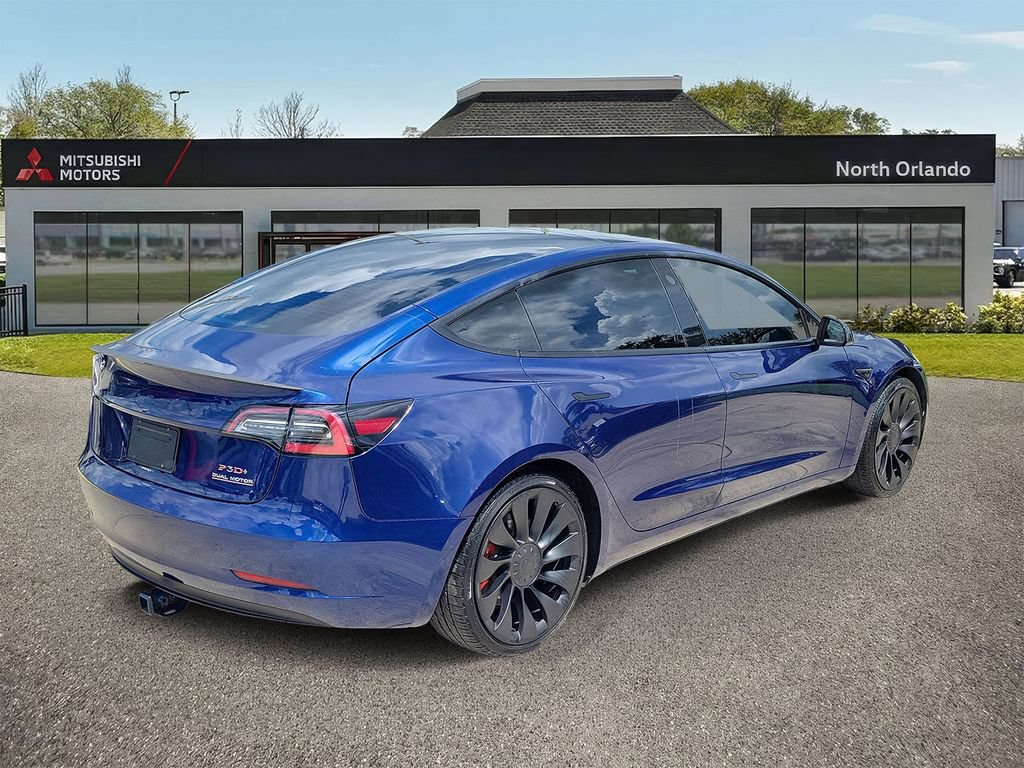 Used 2022 Tesla Model 3 Performance AWD/4WD image 3