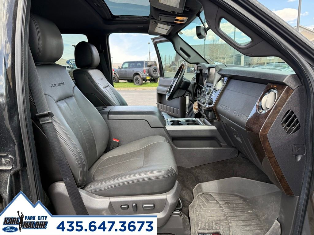Used 2015 Ford F350 Platinum w/ FX4 Off-Road Package AWD/4WD image 40