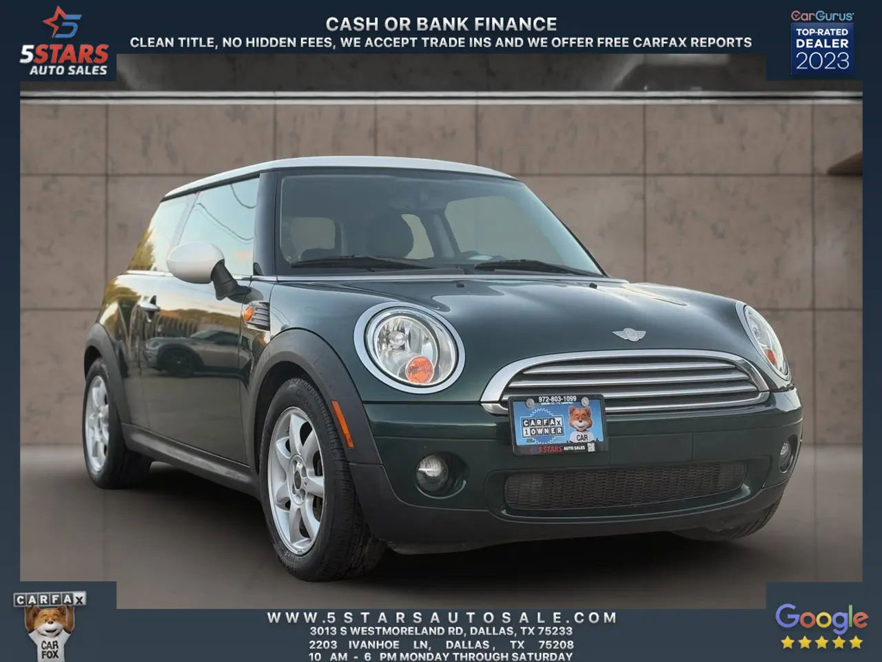Used 2009 MINI Cooper Hardtop
