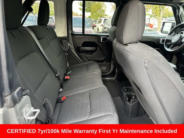 Certified 2021 Jeep Wrangler Unlimited Sport AWD/4WD image 11