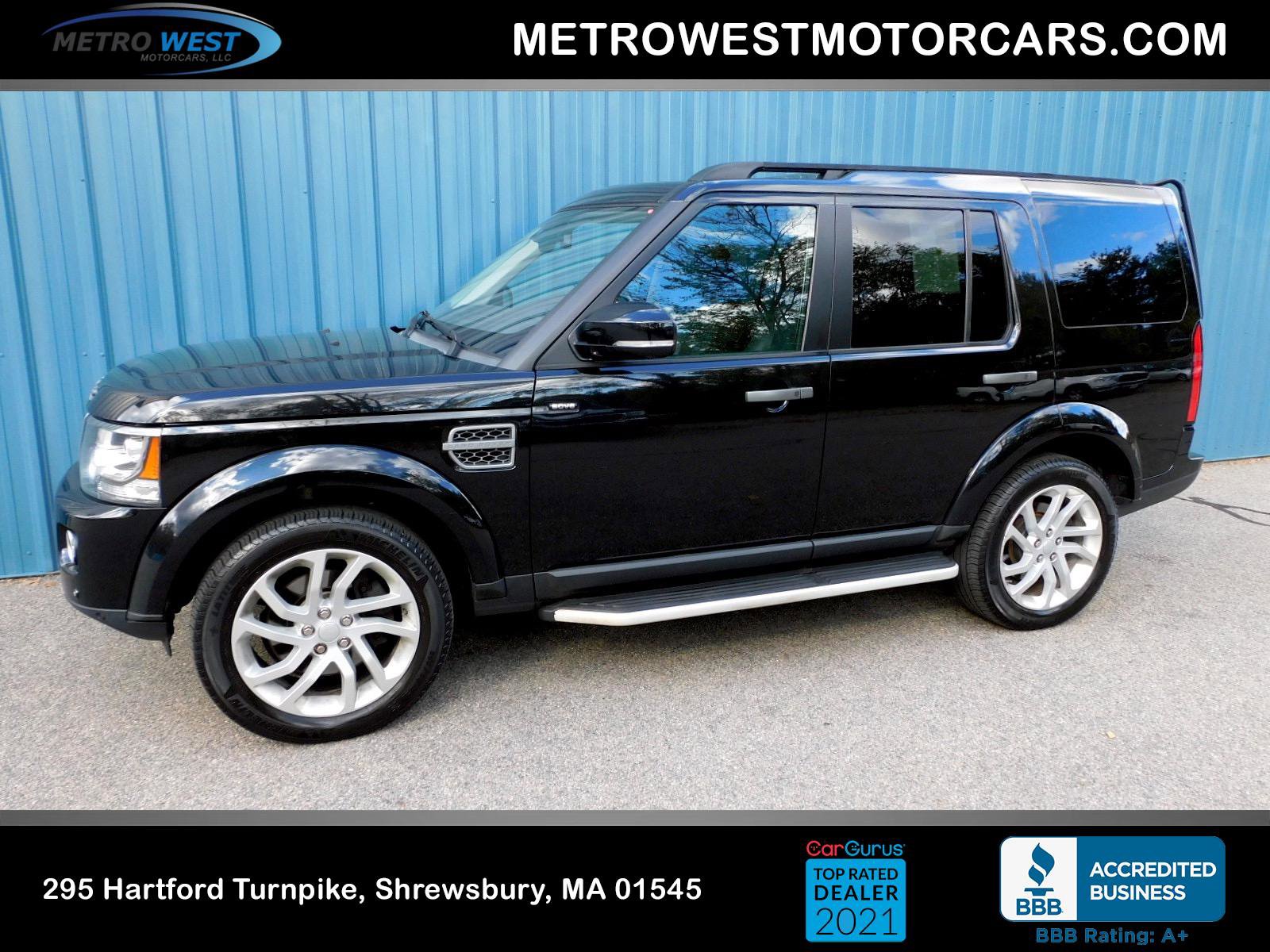 Used 2016 Land Rover LR4 HSE Silver Edition