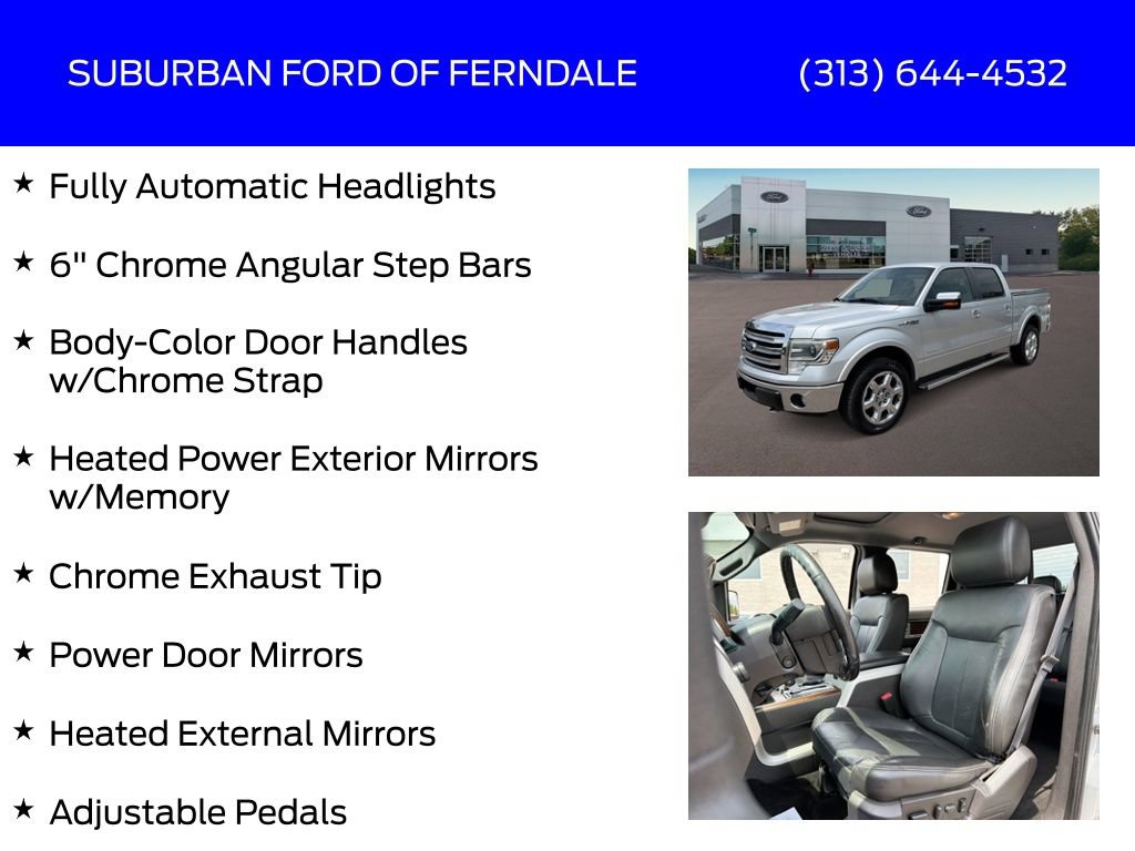 Used 2013 Ford F150 Lariat w/ Luxury Equipment Group AWD/4WD image 21