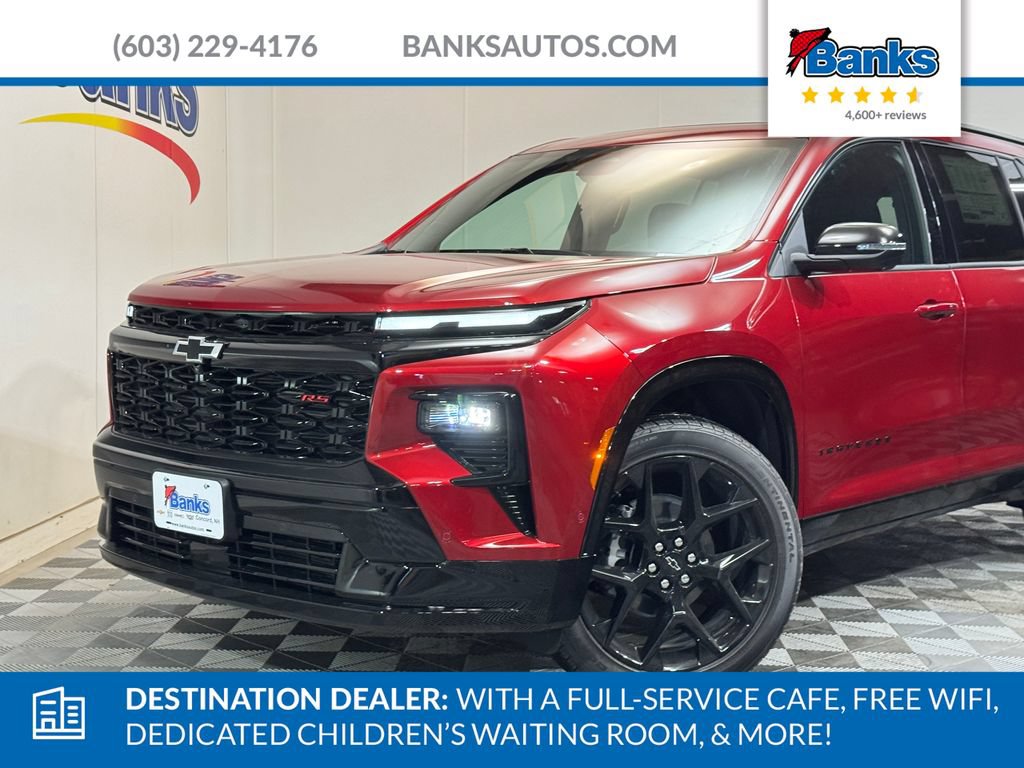 New 2026 Chevrolet Traverse RS w/ LPO, Floor Liner Package AWD/4WD image 3