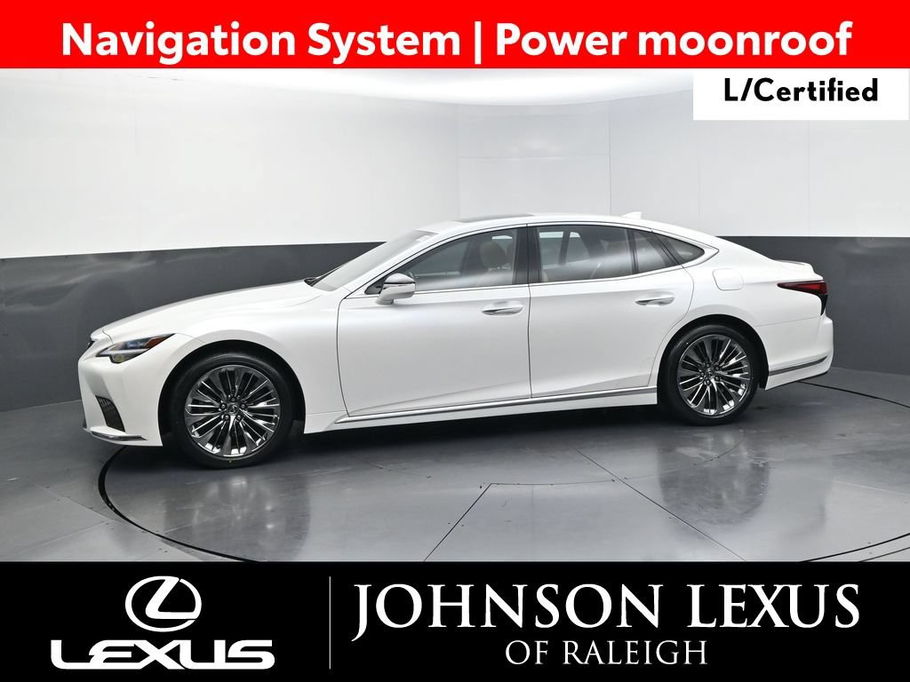 Certified 2021 Lexus LS 500 w/ Accessory Package (Z2) RWD image 2