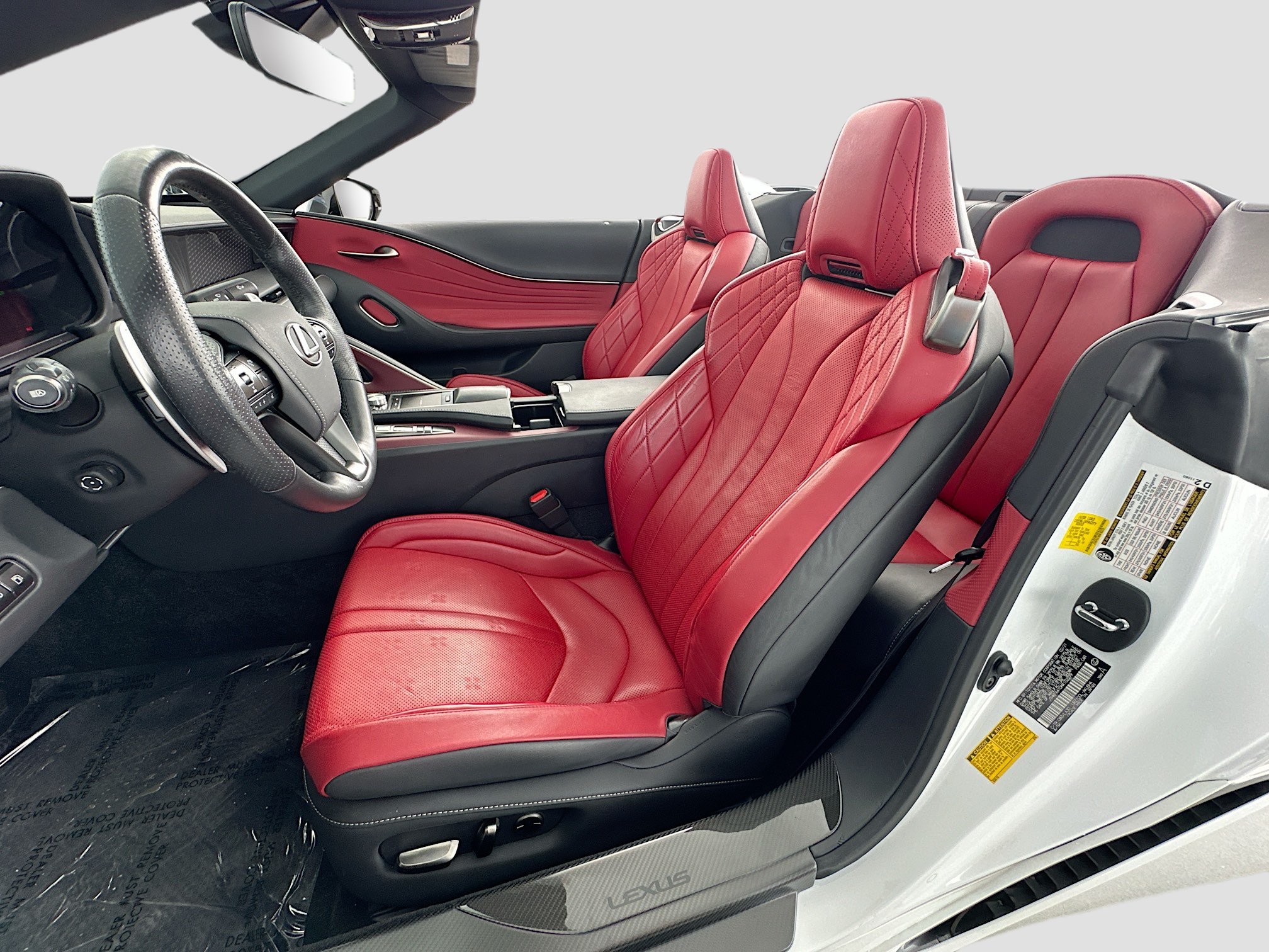 Used 2021 Lexus LC 500 Convertible w/ Touring Package RWD image 20