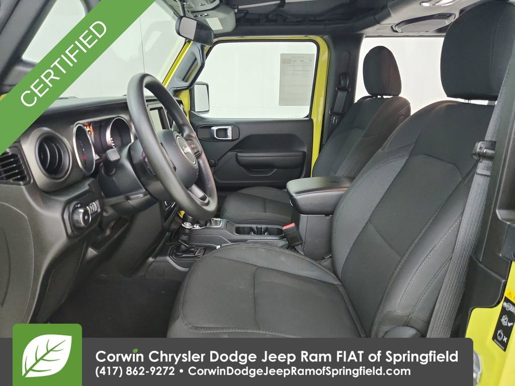 Certified 2022 Jeep Wrangler Sport AWD/4WD image 18