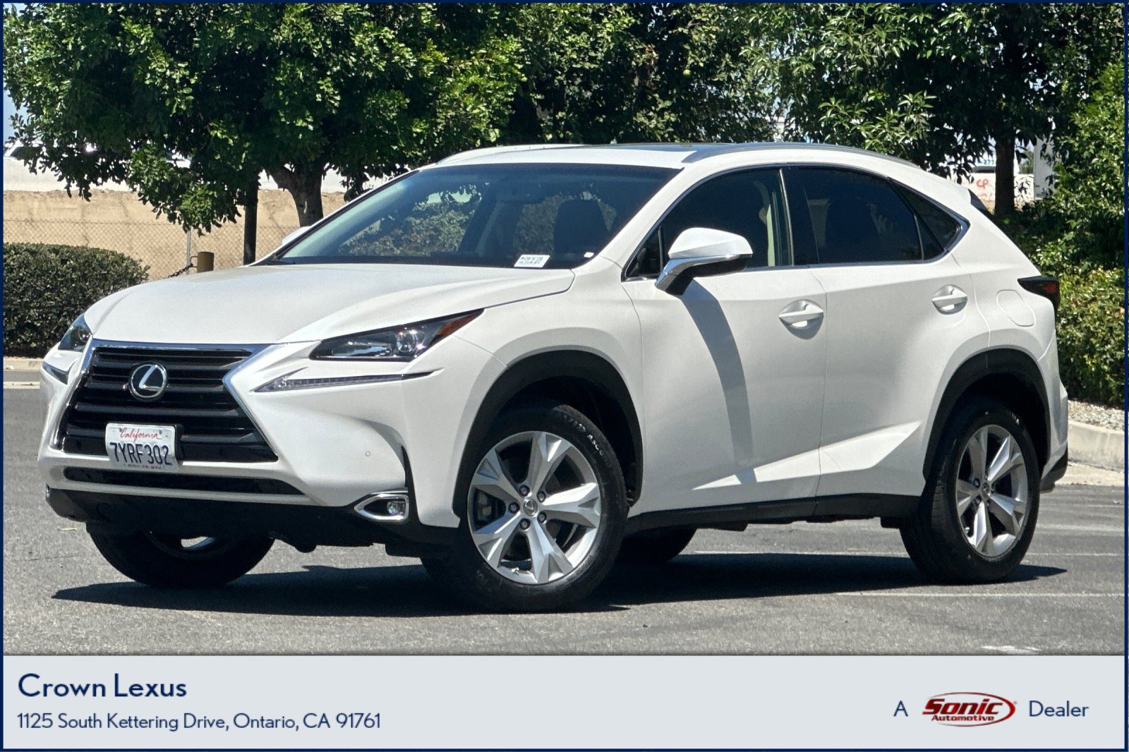 Used 2017 Lexus NX 200t FWD w/ Premium Package image 1