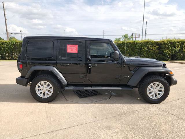 Used 2023 Jeep Wrangler Unlimited Sport w/ Sun And Sound Package AWD/4WD image 4