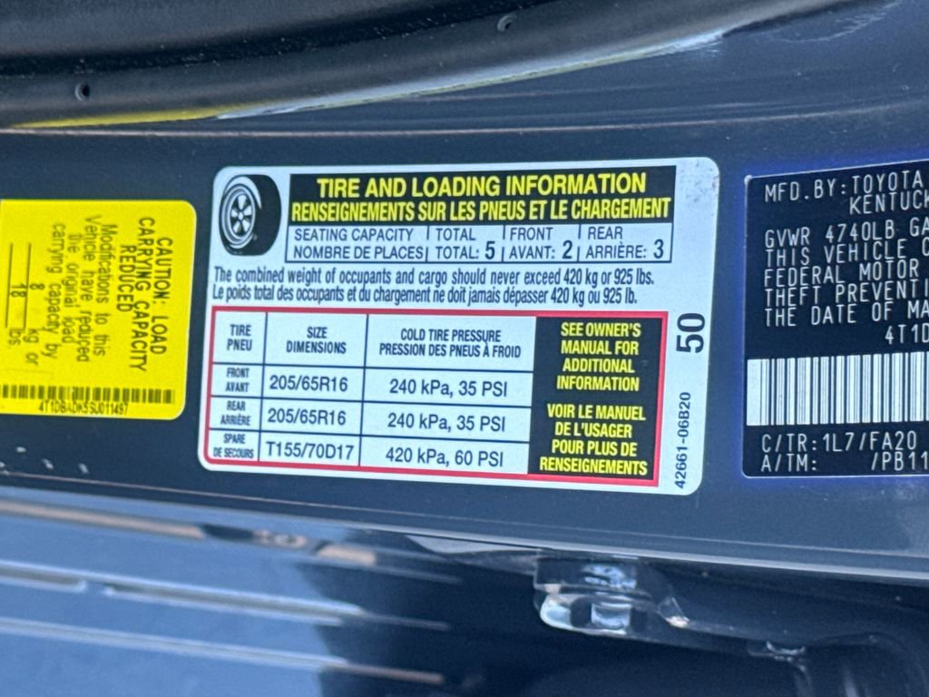 Used 2025 Toyota Camry LE AWD/4WD image 47