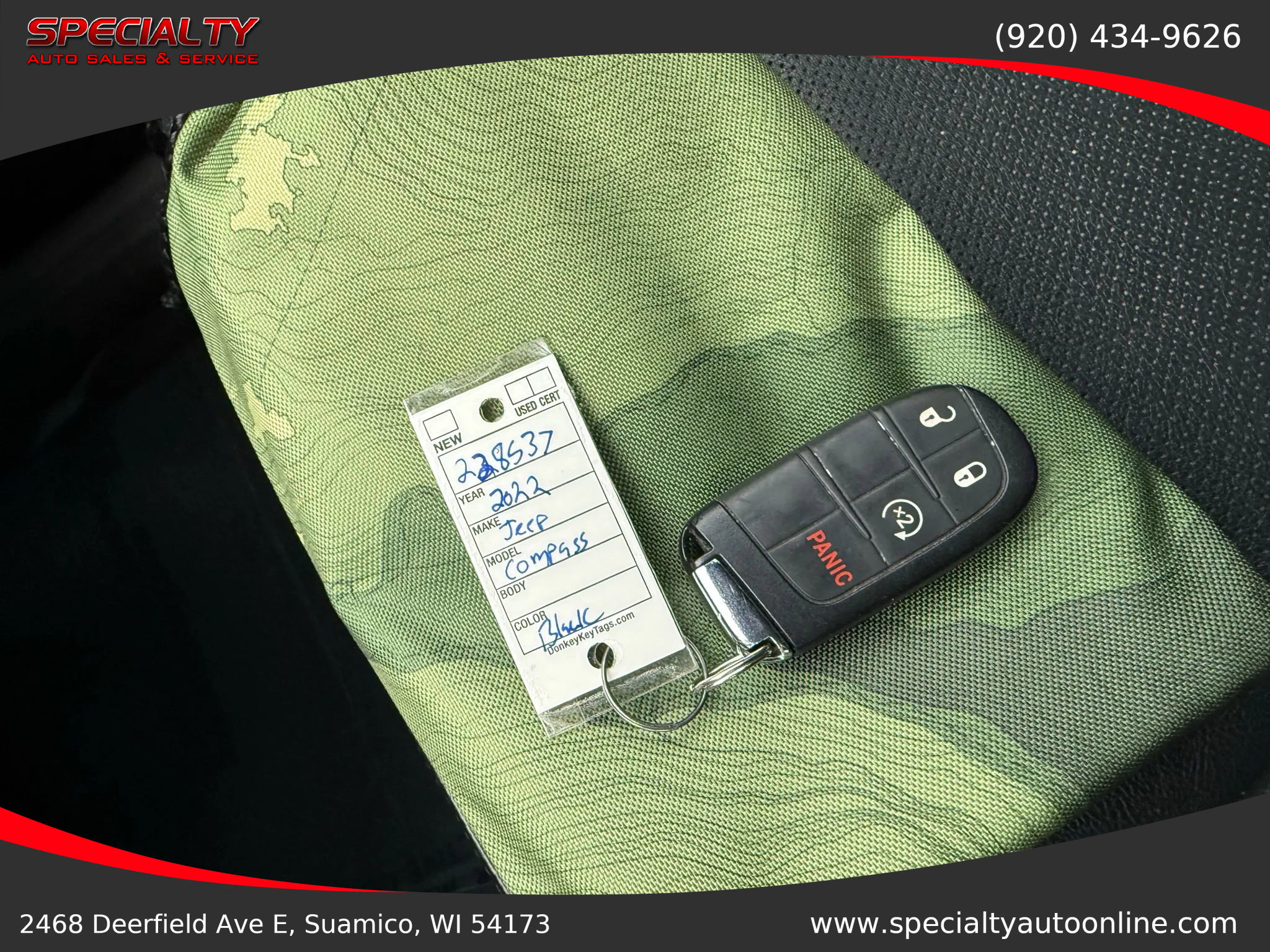 Used 2022 Jeep Compass High Altitude image 35