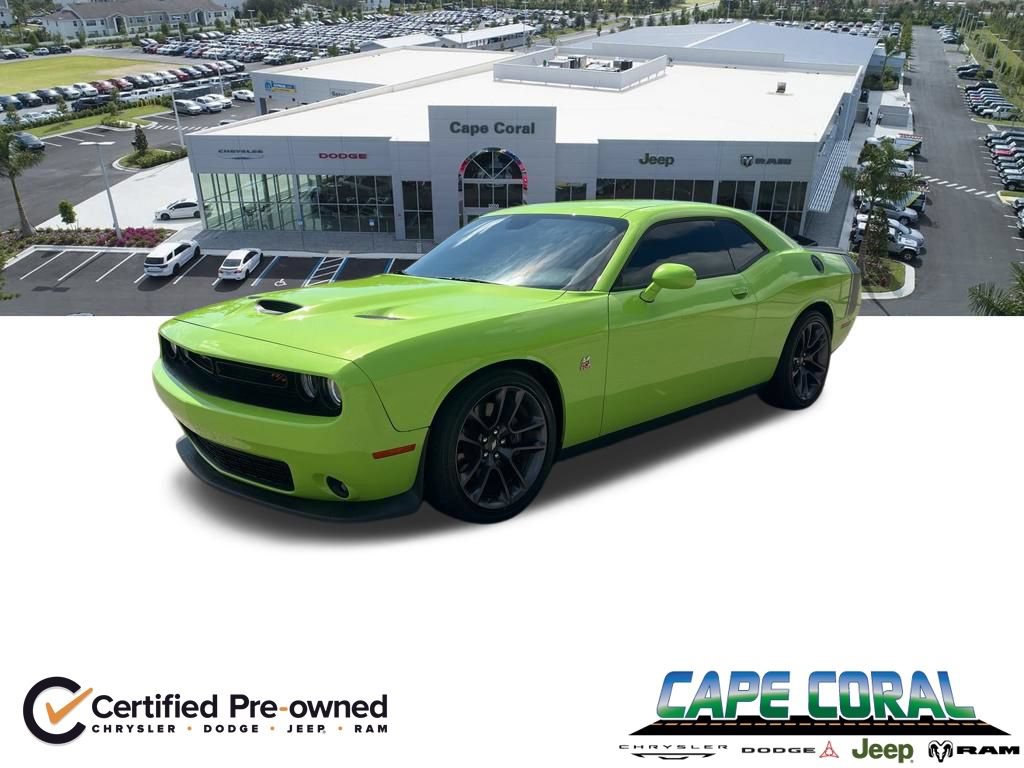 Certified 2023 Dodge Challenger R/T Scat Pack w/ Plus Package RWD image 1