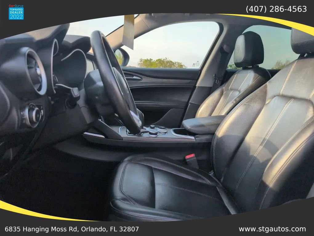 Used 2021 Alfa Romeo Stelvio Ti w/ Nero Edizione AWD/4WD image 12