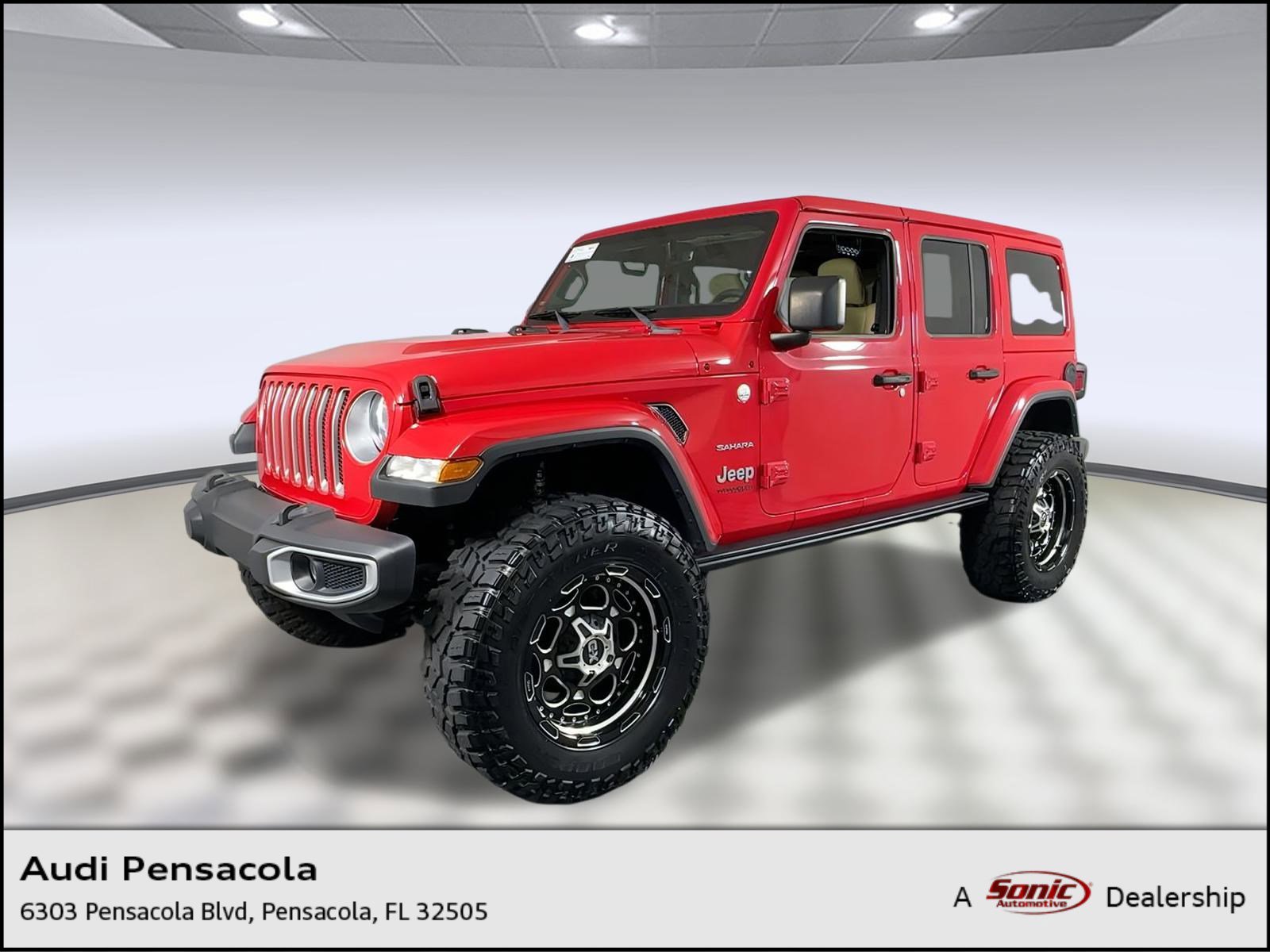 Used 2018 Jeep Wrangler Unlimited Sahara image 1