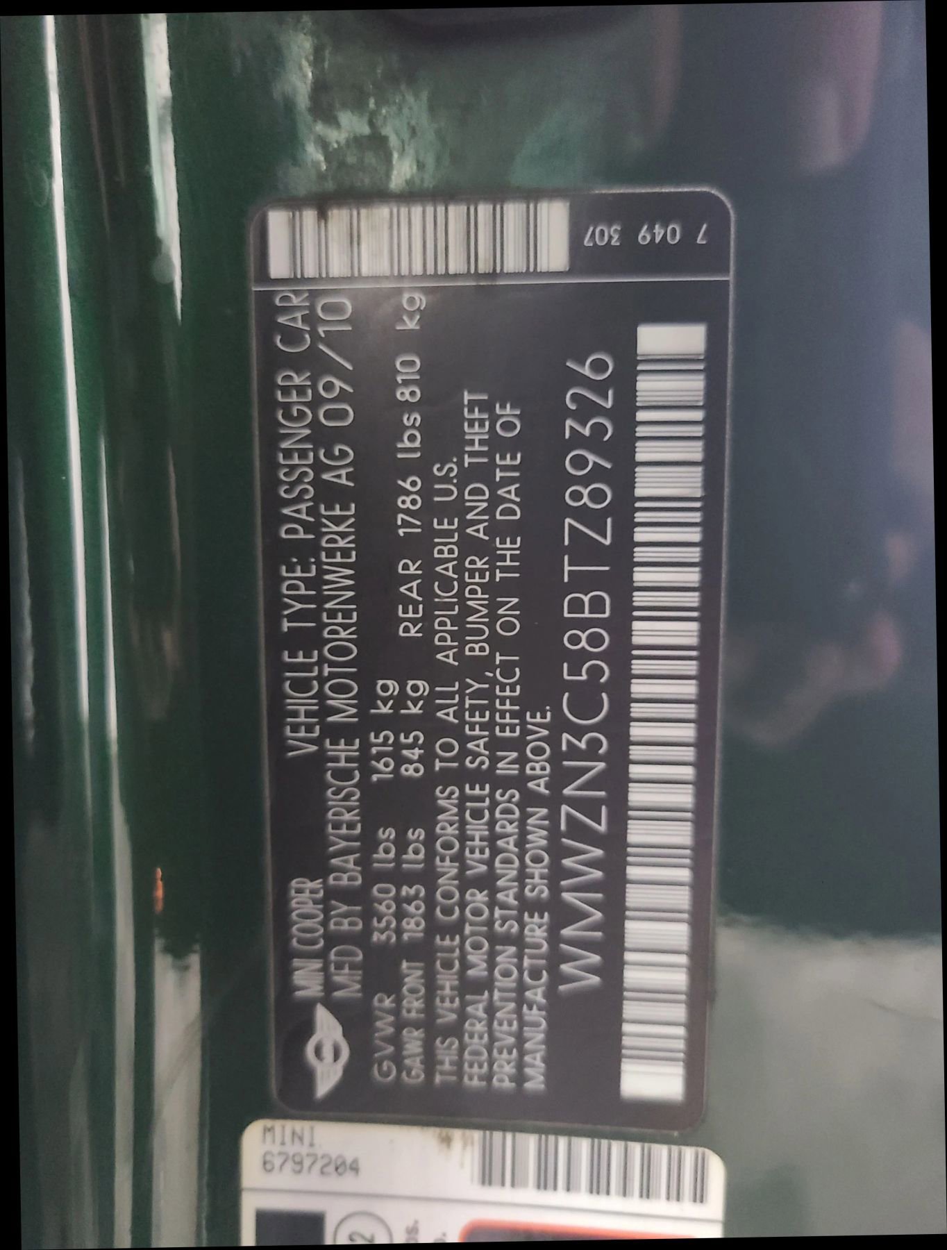 Used 2011 MINI Cooper Convertible image 2