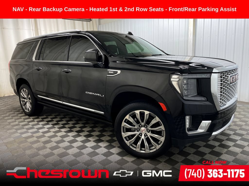 Certified 2022 GMC Yukon XL Denali w/ Max Trailering Package