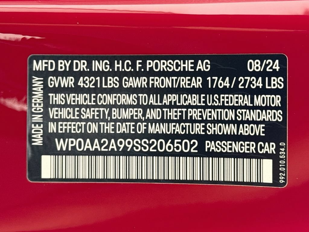Certified 2025 Porsche 911 Carrera RWD image 33