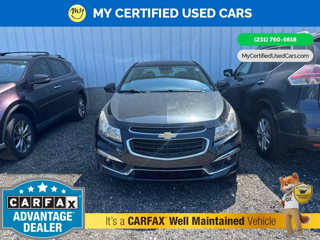 Used 2016 Chevrolet Cruze LT w/ Sun, Sound and Sport Package FWD image 2