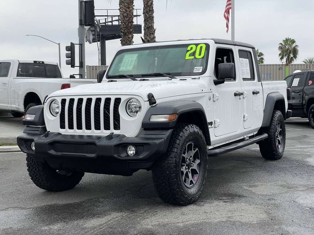 Certified 2020 Jeep Gladiator Sport w/ Quick Order Package 24S image 2