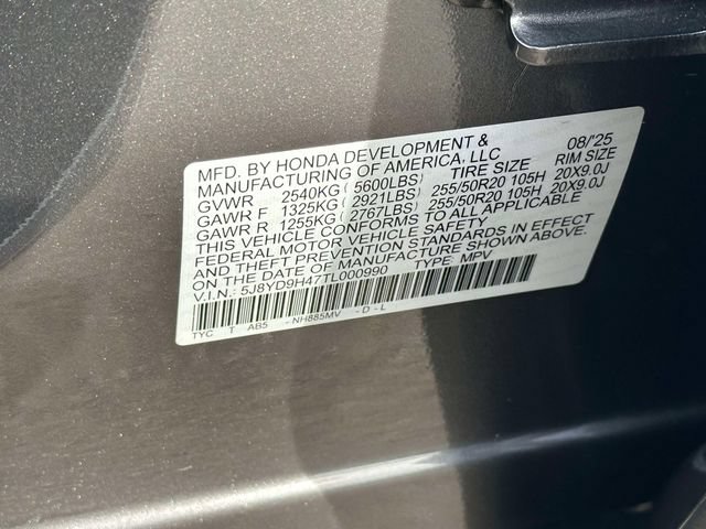 Certified 2026 Acura MDX w/ Technology Package FWD image 29