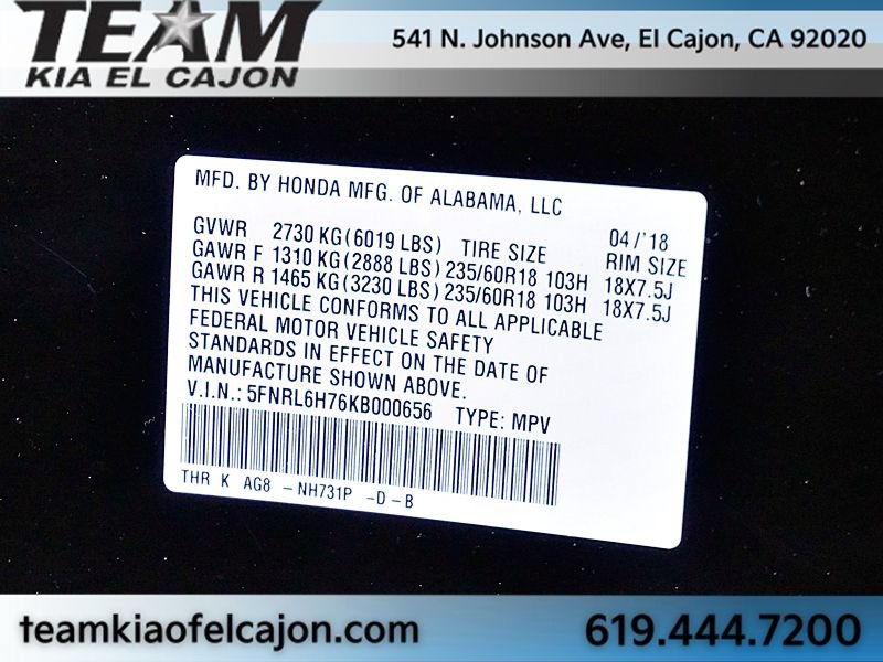Used 2019 Honda Odyssey EX-L image 34