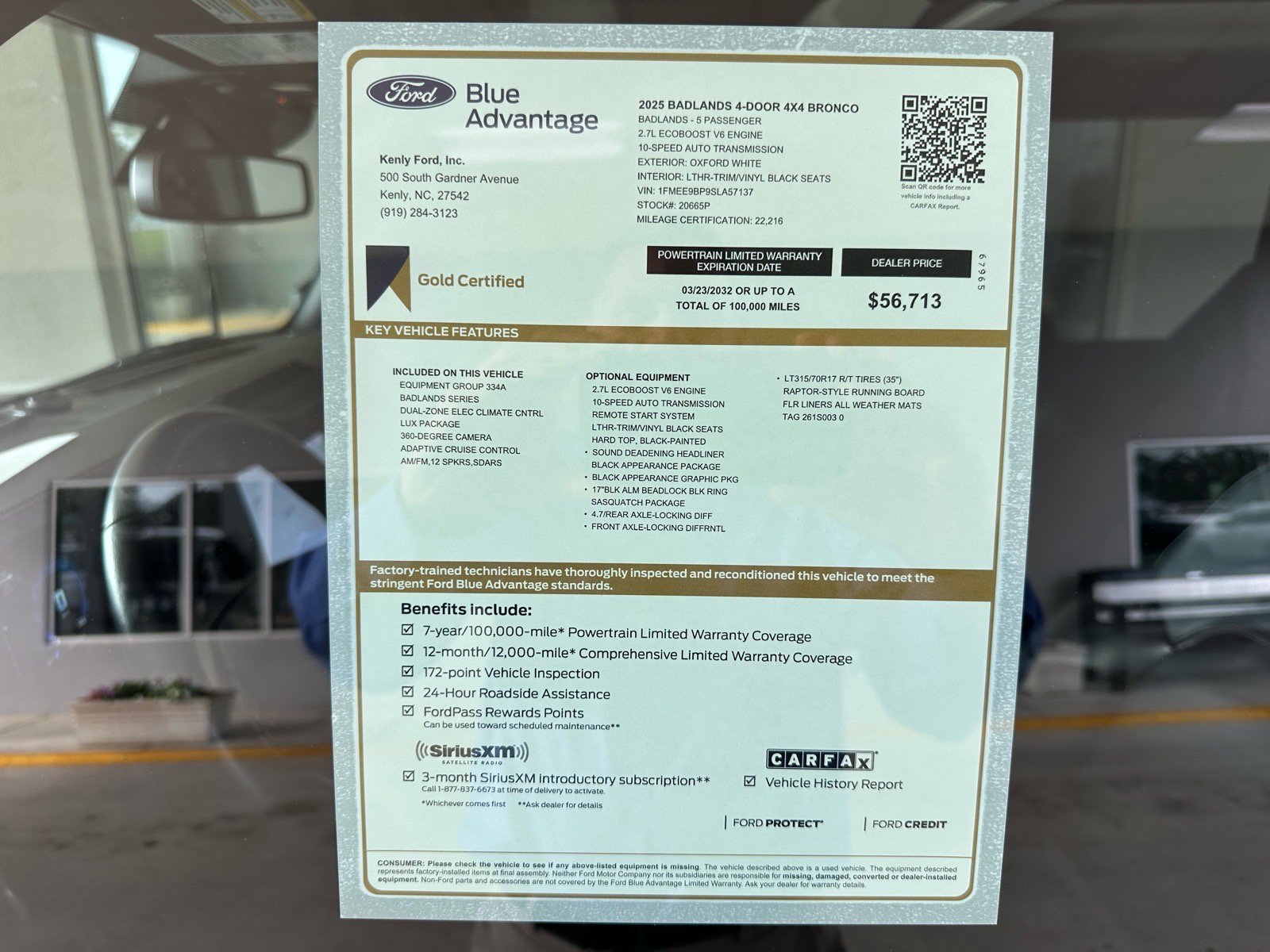 Certified 2025 Ford Bronco Badlands AWD/4WD image 5