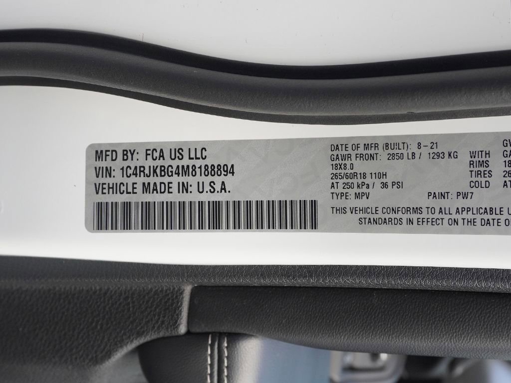 Used 2021 Jeep Grand Cherokee L Limited AWD/4WD image 57