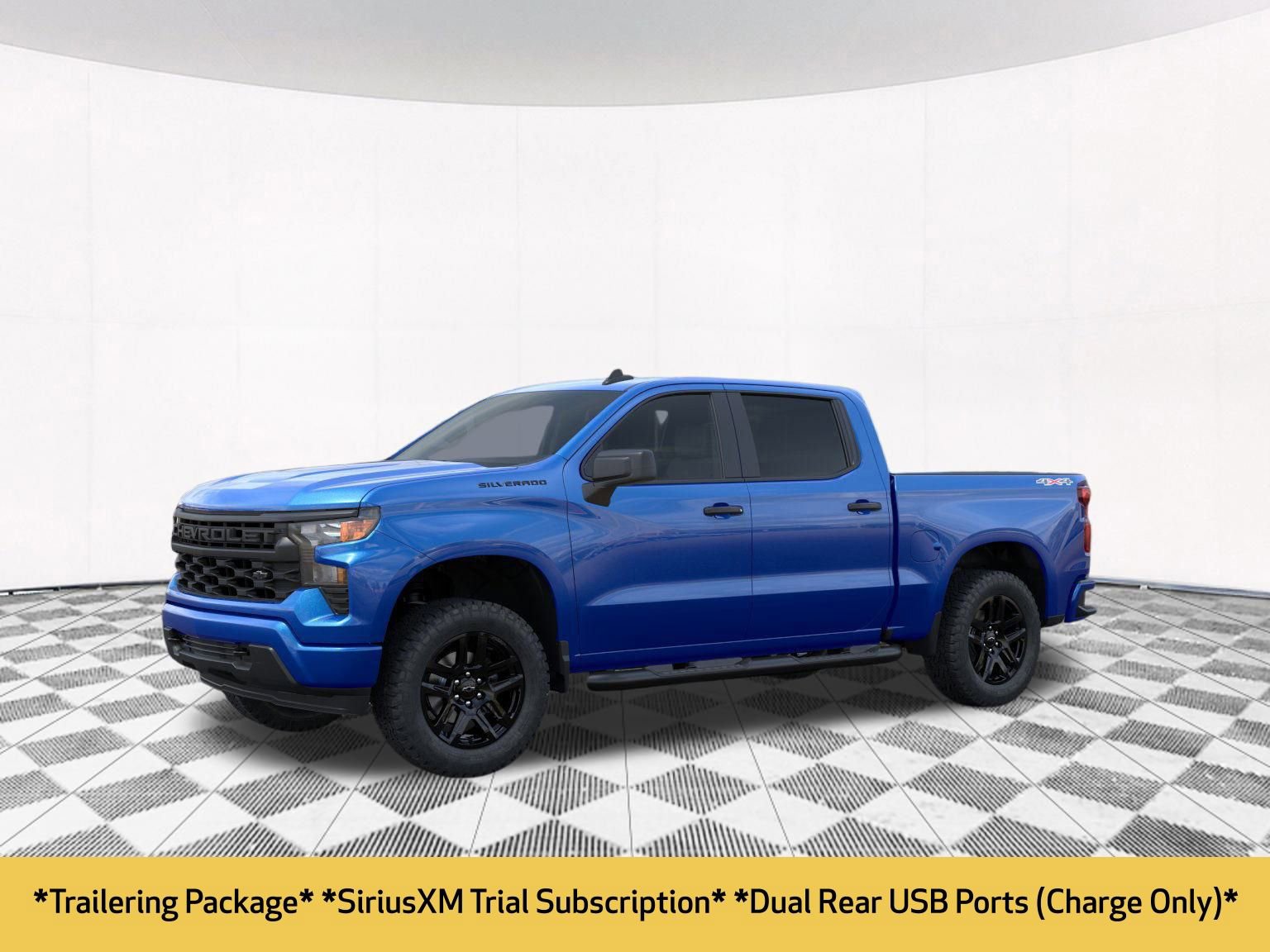 New 2025 Chevrolet Silverado 1500 Custom w/ Turbomax Blackout Package image 7