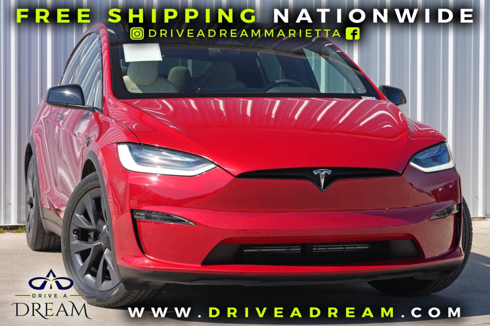 Used 2022 Tesla Model X Plaid AWD/4WD image 2