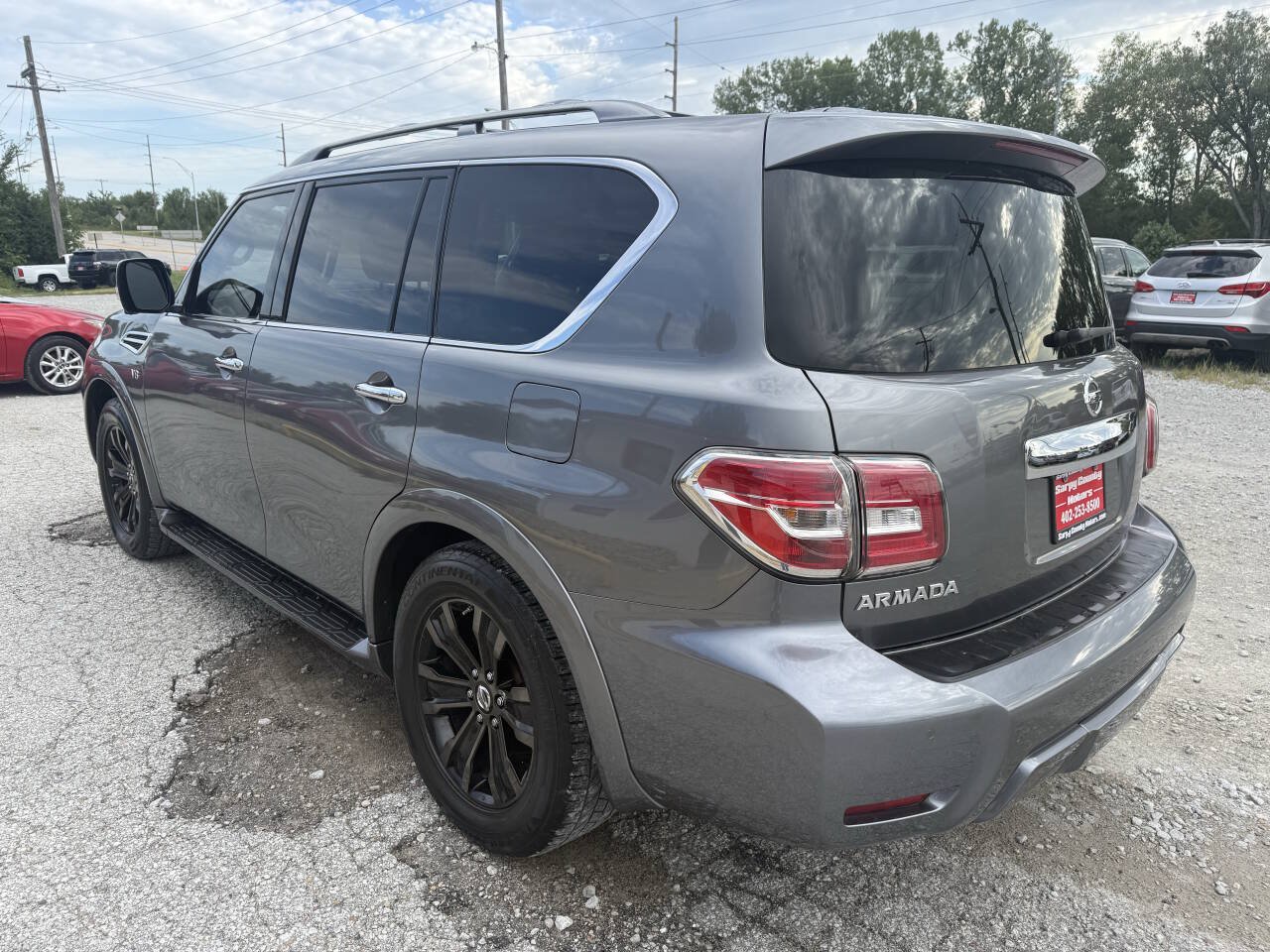 Used 2019 Nissan Armada Platinum w/ Captain's Chairs Package AWD/4WD image 5