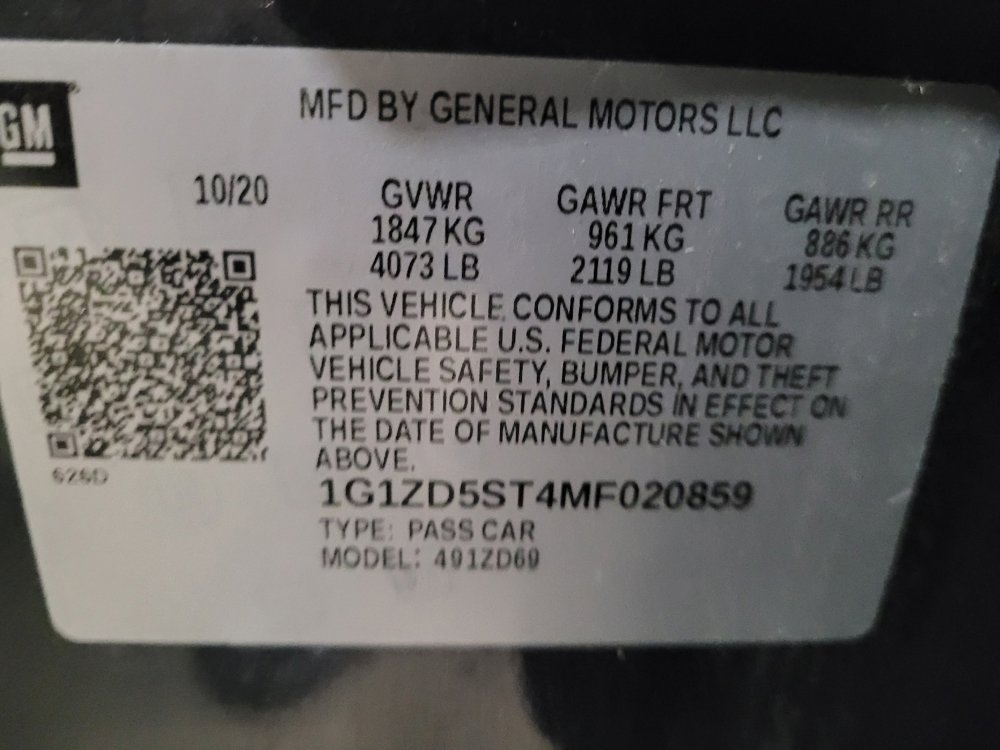 Used 2021 Chevrolet Malibu LT image 33