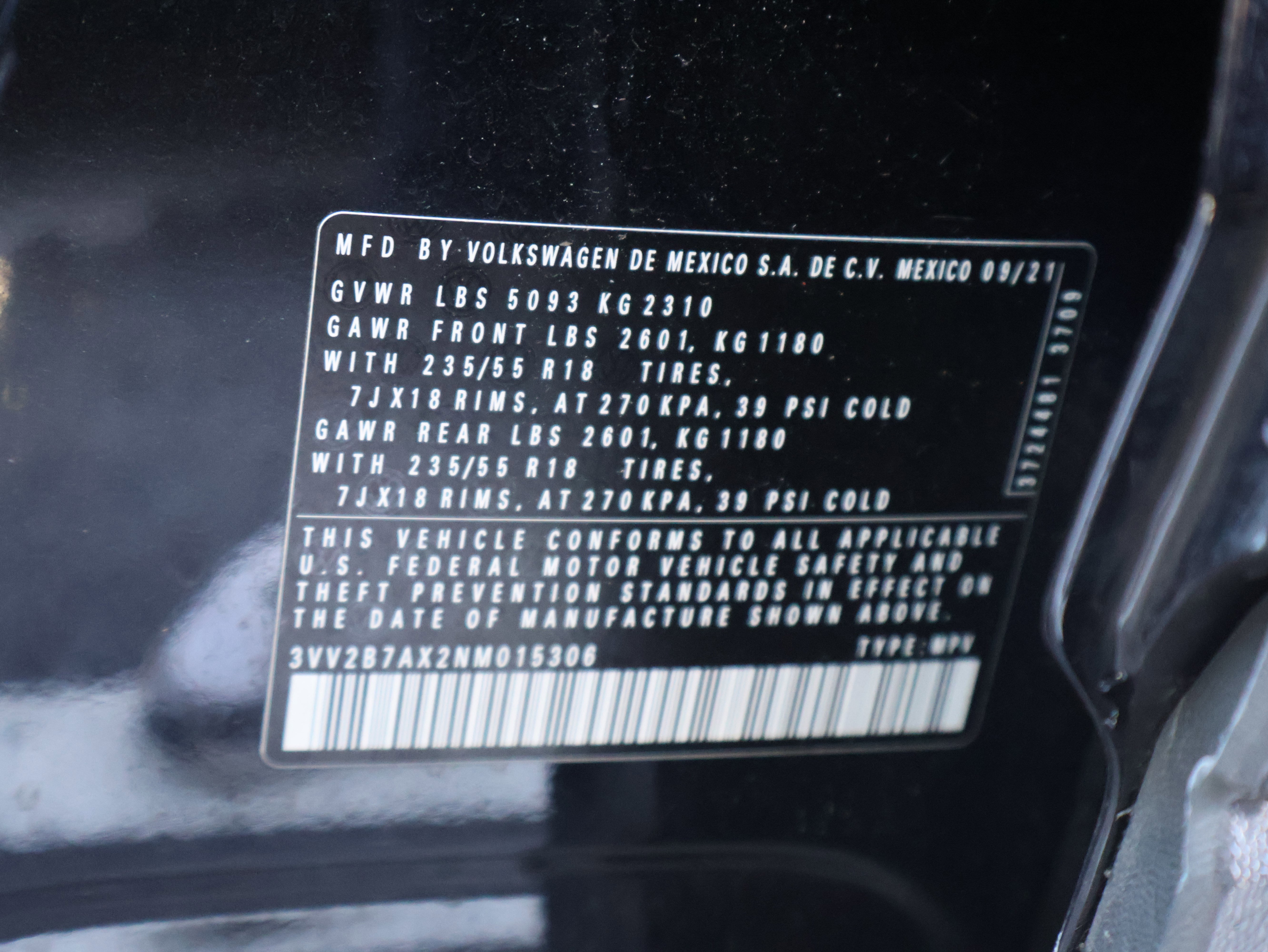 Used 2022 Volkswagen Tiguan SE w/ Panoramic Sunroof Package AWD/4WD image 39