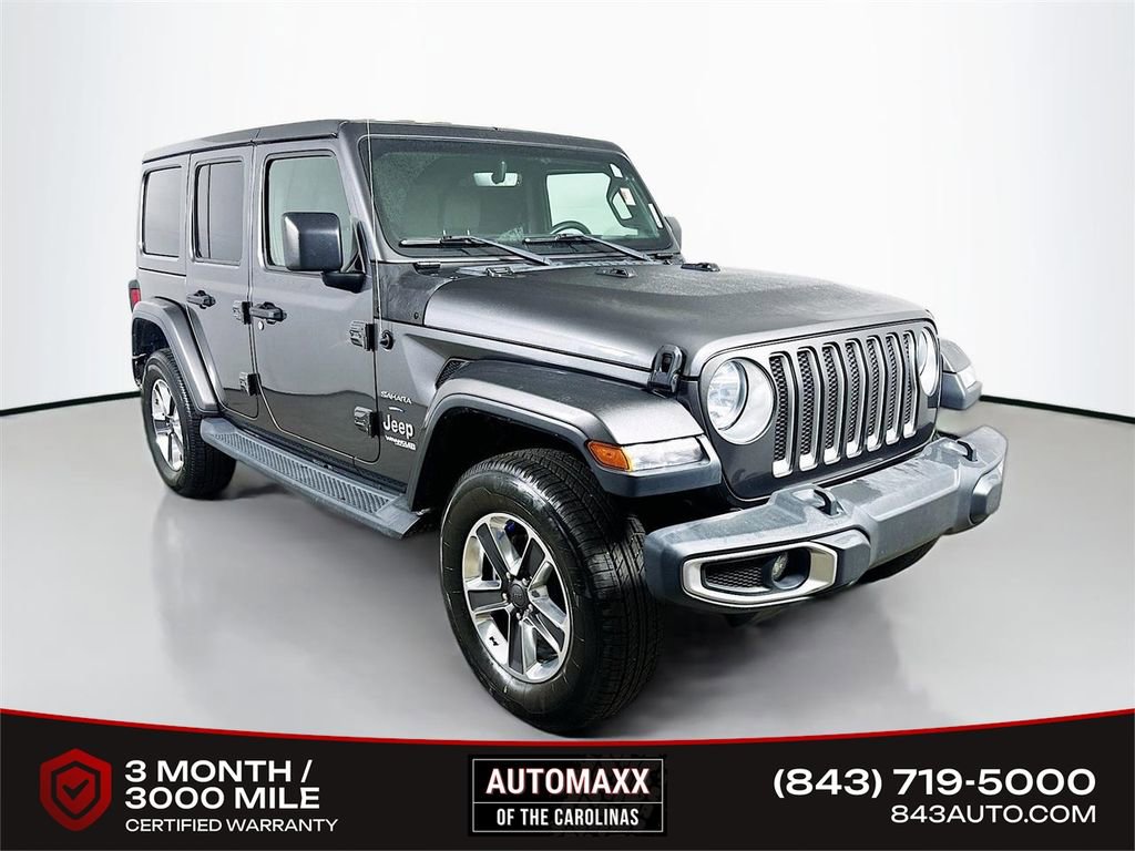 Used 2018 Jeep Wrangler Unlimited Sahara AWD/4WD image 1