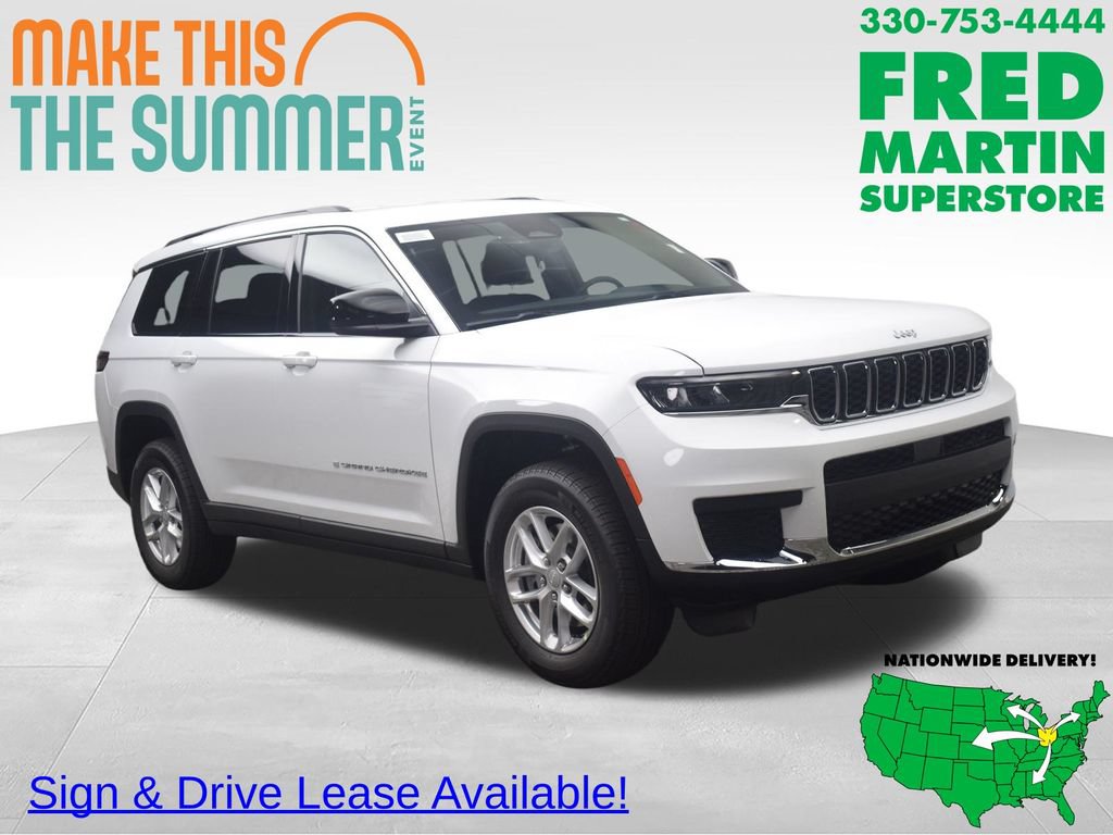 New 2026 Jeep Grand Cherokee L Laredo w/ Trailer Tow Package