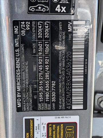 Used 2025 Mercedes-Benz EQS 450+ 4MATIC SUV image 17