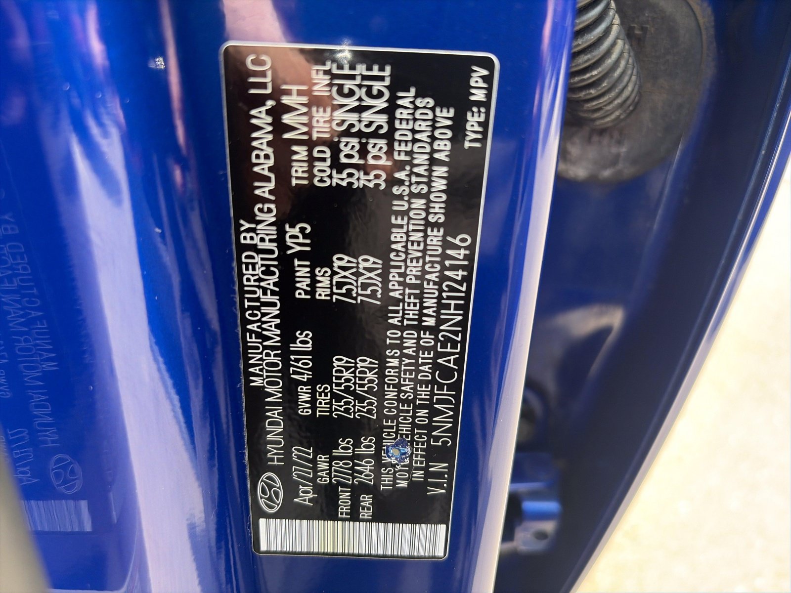 Used 2022 Hyundai Tucson SEL w/ Convenience Package AWD/4WD image 77