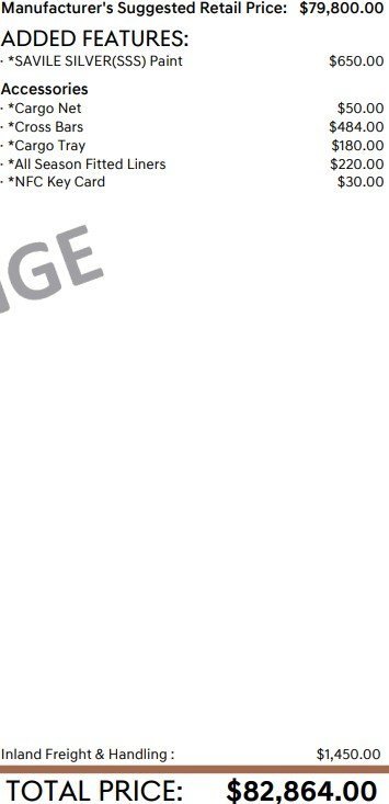 Used 2025 Genesis GV80 3.5T Prestige image 3