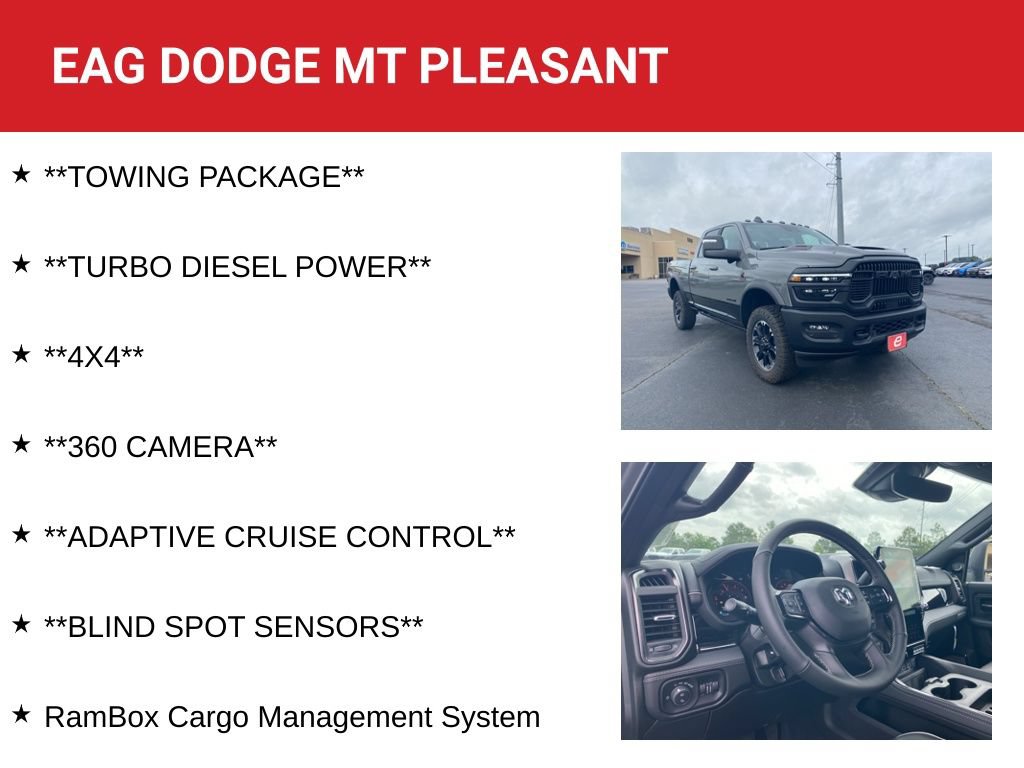 New 2026 RAM 2500 Rebel w/ Rebel Level 2 Equipment Group AWD/4WD image 8