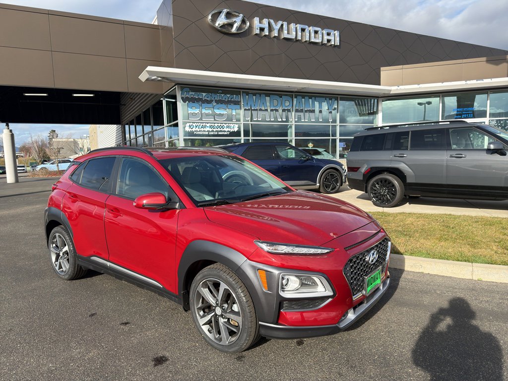 Certified 2021 Hyundai Kona Ultimate w/ Cargo Package AWD/4WD image 1