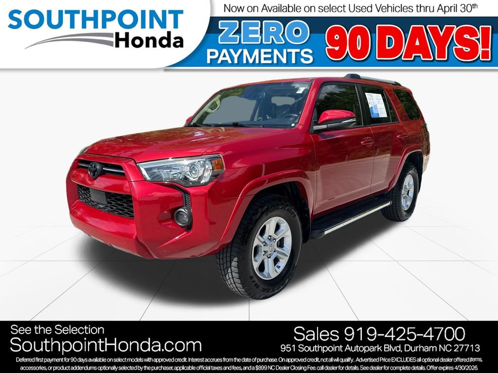 Used 2020 Toyota 4Runner SR5 Premium w/ Moonroof Package image 3
