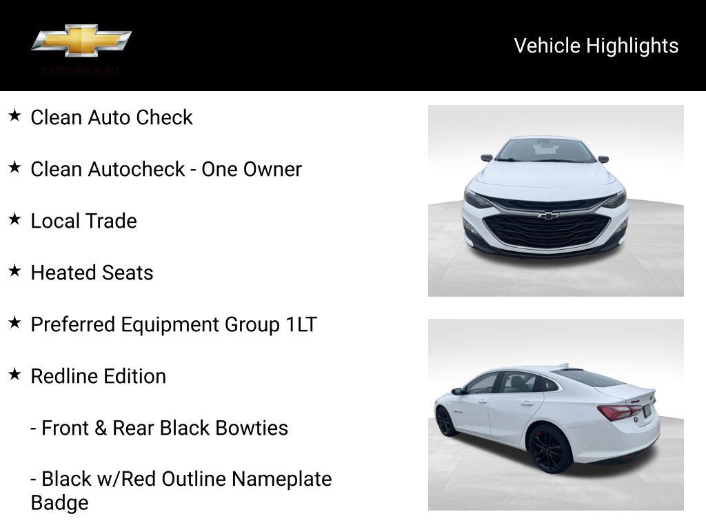 Used 2024 Chevrolet Malibu LT w/ Redline Edition FWD image 18