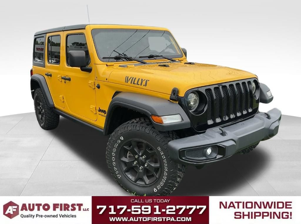 Used 2021 Jeep Wrangler Unlimited Sport AWD/4WD image 1