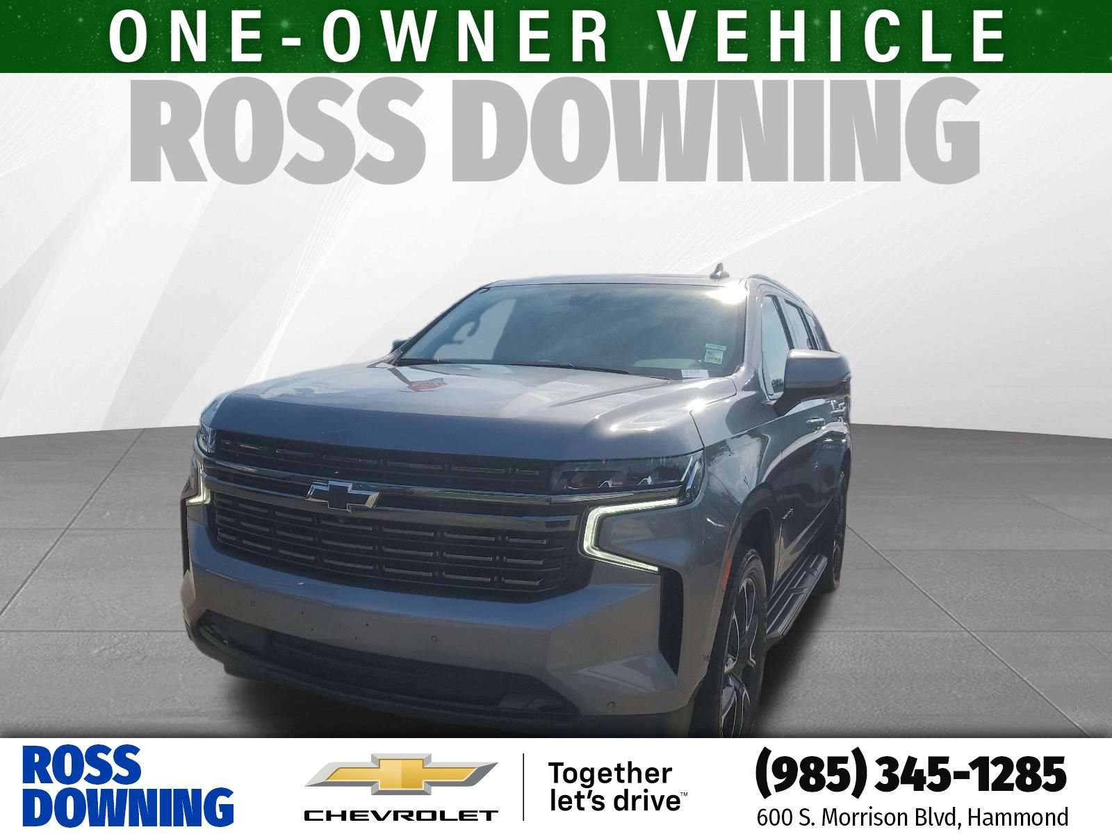 Used 2022 Chevrolet Tahoe RST w/ Luxury Package RWD image 1