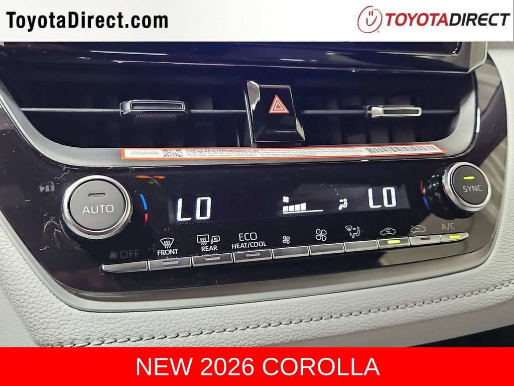 New 2026 Toyota Corolla XSE FWD image 18