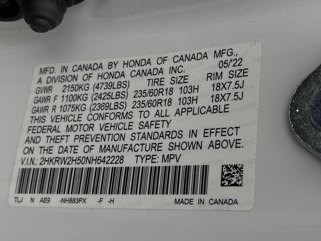Used 2022 Honda CR-V EX image 32
