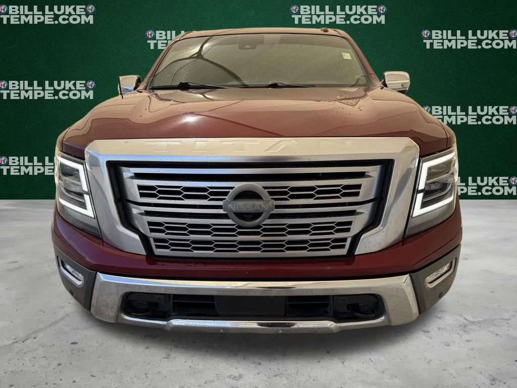 Used 2021 Nissan Titan Platinum Reserve w/ Moonroof Package AWD/4WD image 9