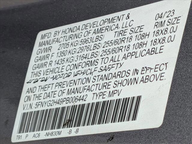 Certified 2023 Honda Pilot EX-L image 23