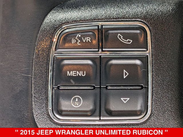 Used 2015 Jeep Wrangler Unlimited Rubicon w/ Connectivity Group AWD/4WD image 19