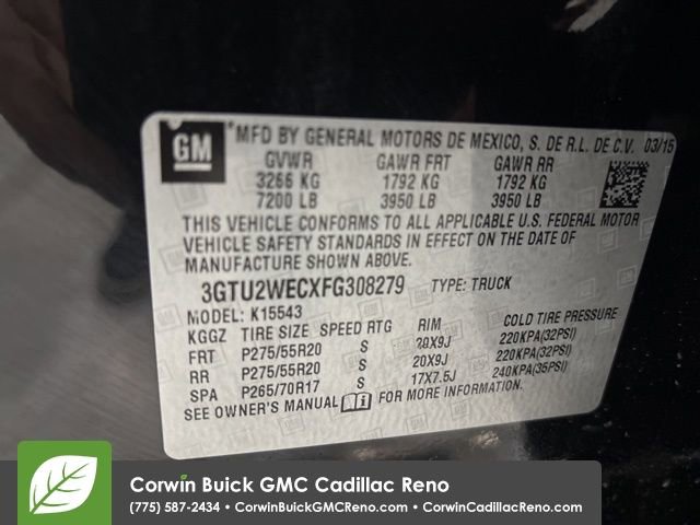 Used 2015 GMC Sierra 1500 Denali w/ Driver Alert Package image 33