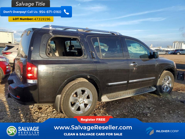 Used 2010 Nissan Armada Platinum w/ Captain Seat Pkg AWD/4WD image 4