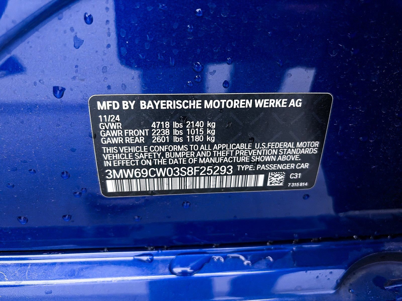 Used 2025 BMW 330i Sedan w/ M Sport Package image 38